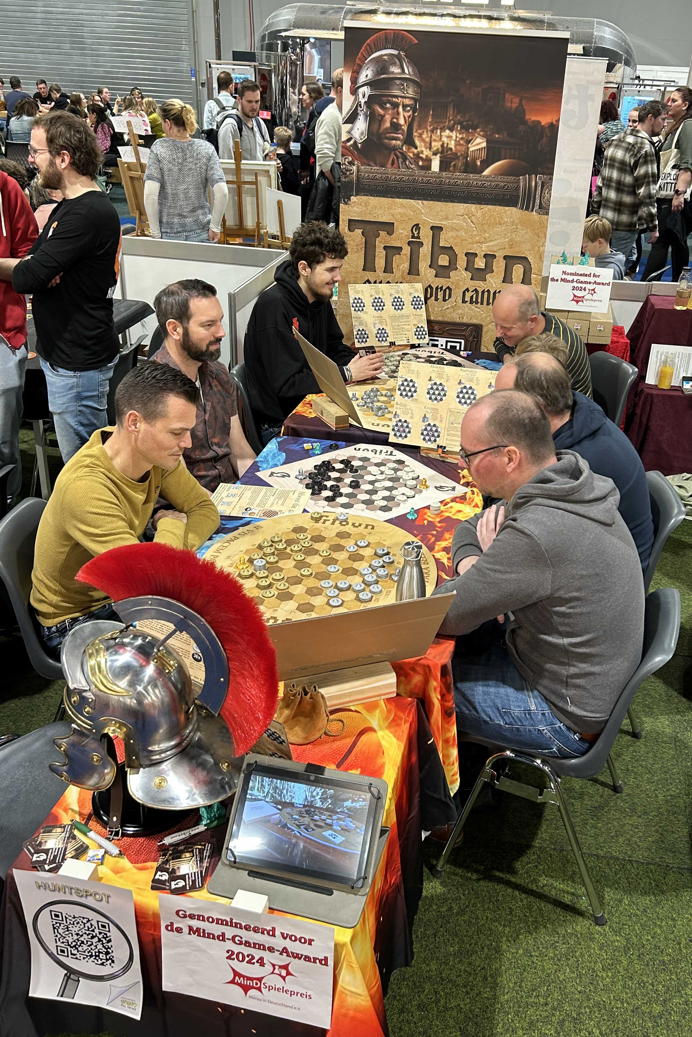 Tutoring at exhibition in Utrecht